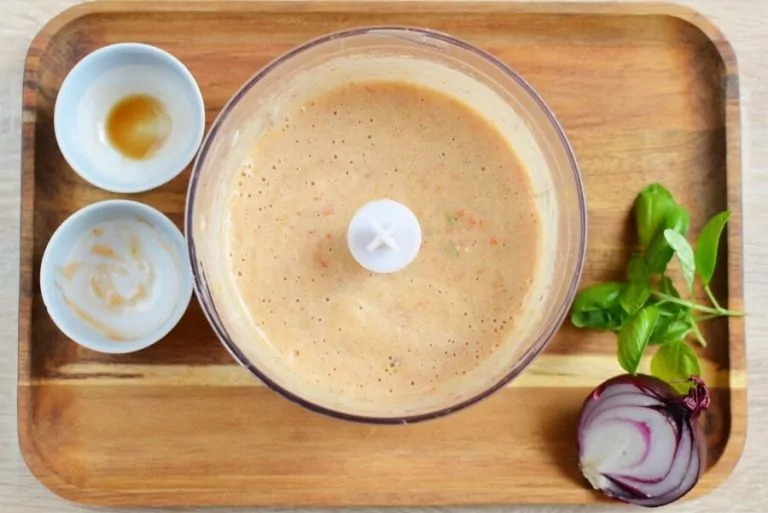 Step 3 - Gazpacho Sauce Spaghetti