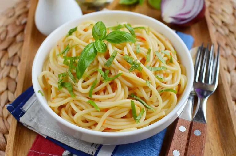 Step 6 - Gazpacho Sauce Spaghetti