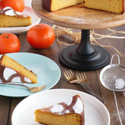 Gluten Free Tangerine Cake Recipe-Flourless Whole Tangerine Cake-Easy Gluten Free Tangerine Cake