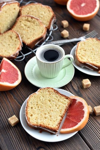 Grapefruit Greek Yogurt Cake