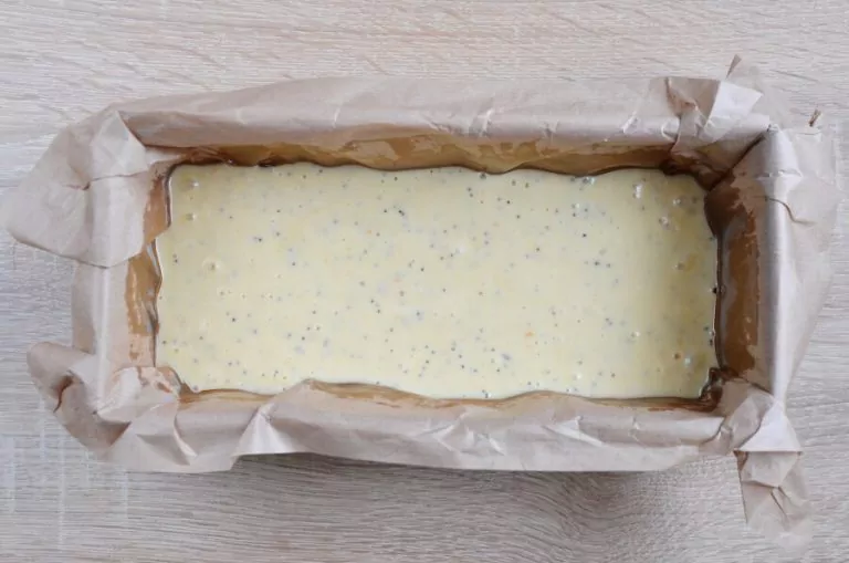 Step 6 - Grapefruit–Poppy Seed Loaf Cake with Yogurt Glaze