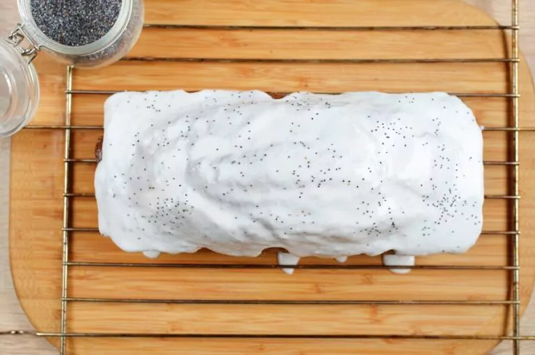 Step 10 - Grapefruit–Poppy Seed Loaf Cake with Yogurt Glaze