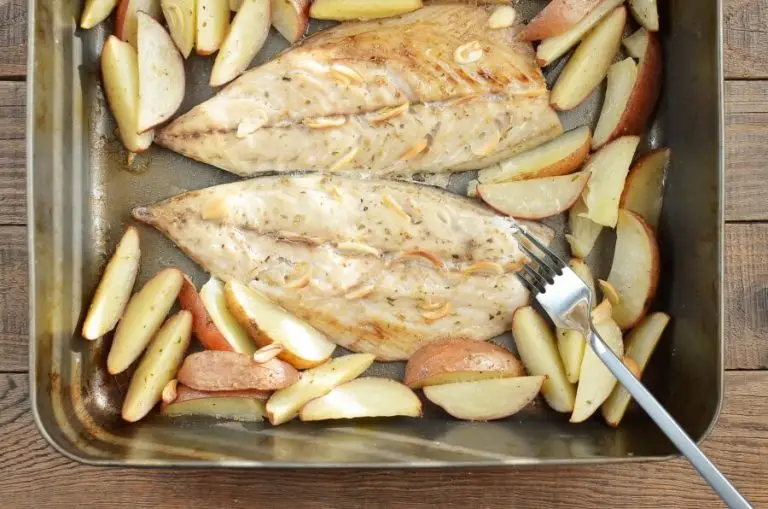 Step 8 - Greek Baked Bonito With Herbs & Potatoes