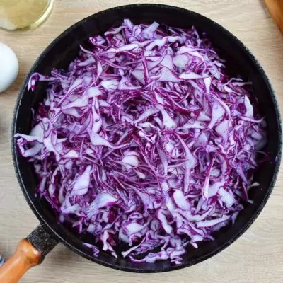 Grilled Cheese and Red Cabbage Sandwiches recipe - step 1