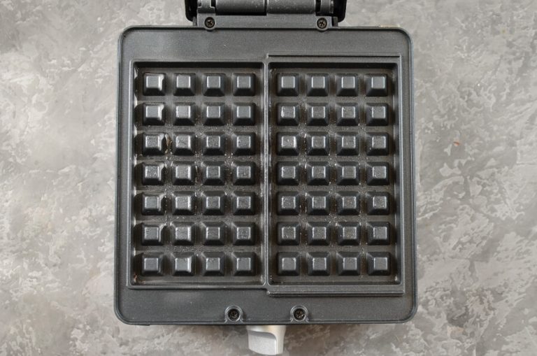 Step 1 - Ham & Cheese Panini Waffle