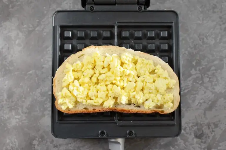 Step 3 - Ham & Cheese Panini Waffle