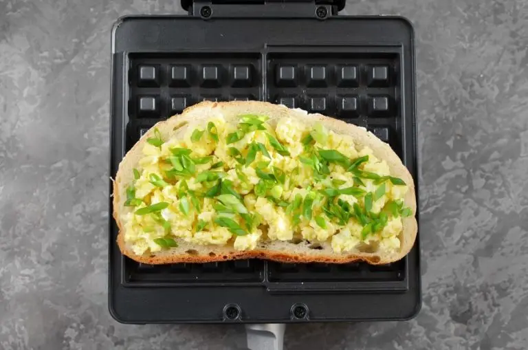 Step 4 - Ham & Cheese Panini Waffle