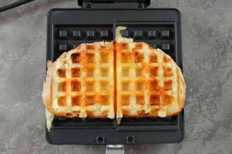 Step 7 - Ham & Cheese Panini Waffle