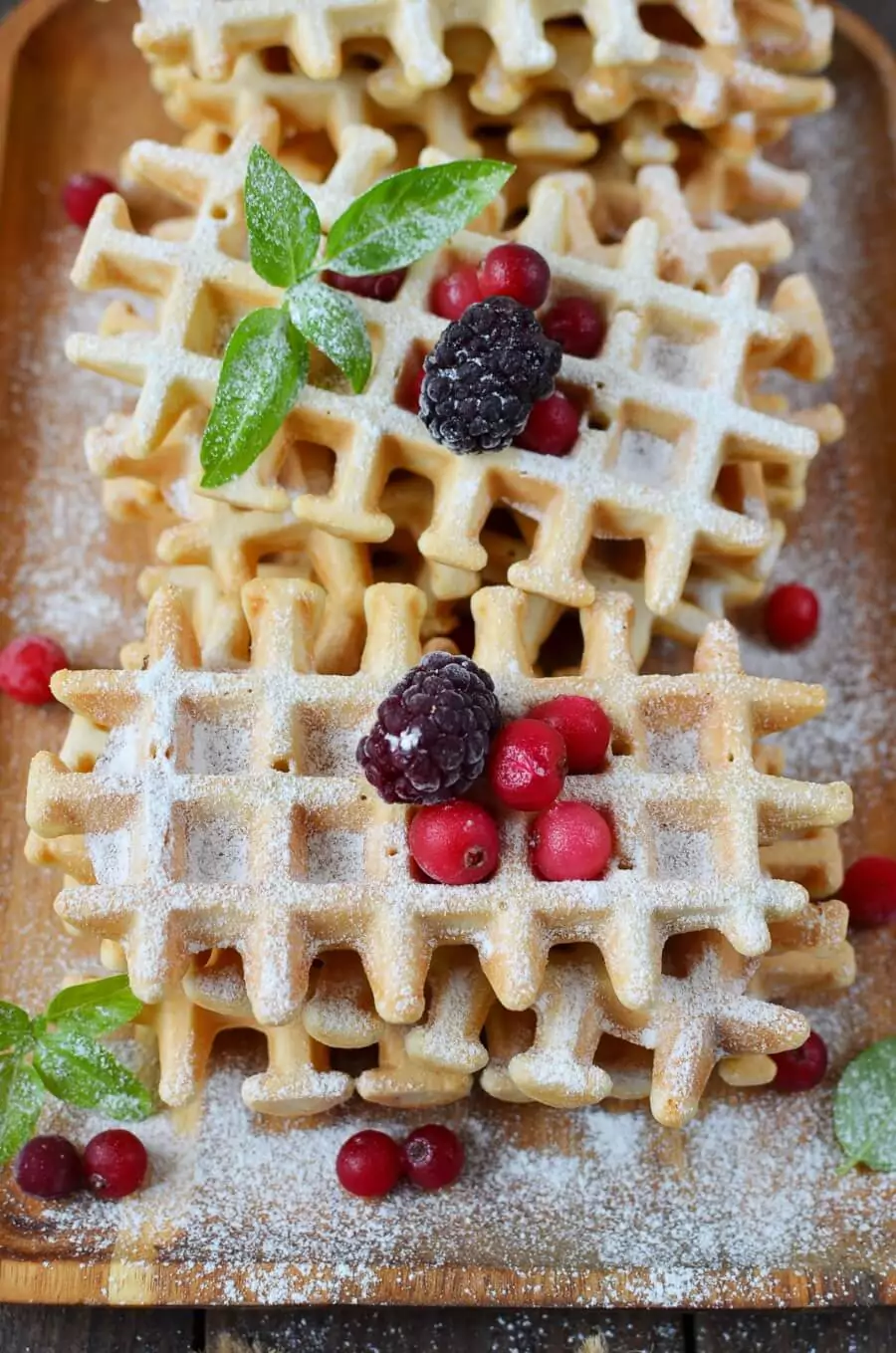 Homemade Belgian Waffles