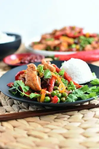 Honey Sriracha Chicken Stir Fry