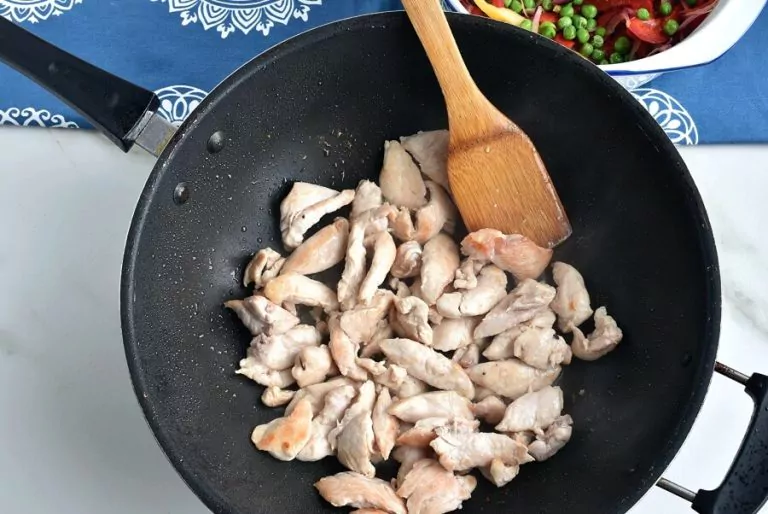 Step 4 - Honey Sriracha Chicken Stir Fry