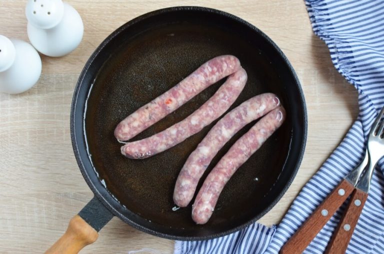 Step 6 - Knocks ‘n’ Brats & Red Cabbage & Roasted Potatoes