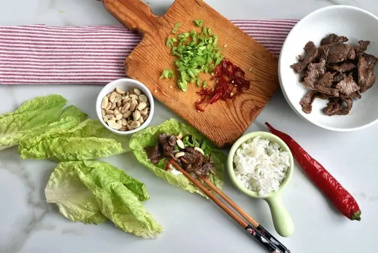 Step 5 - Korean Pineapple Beef Lettuce Wraps