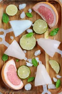 Lime and Grapefruit Daiquiri Pops