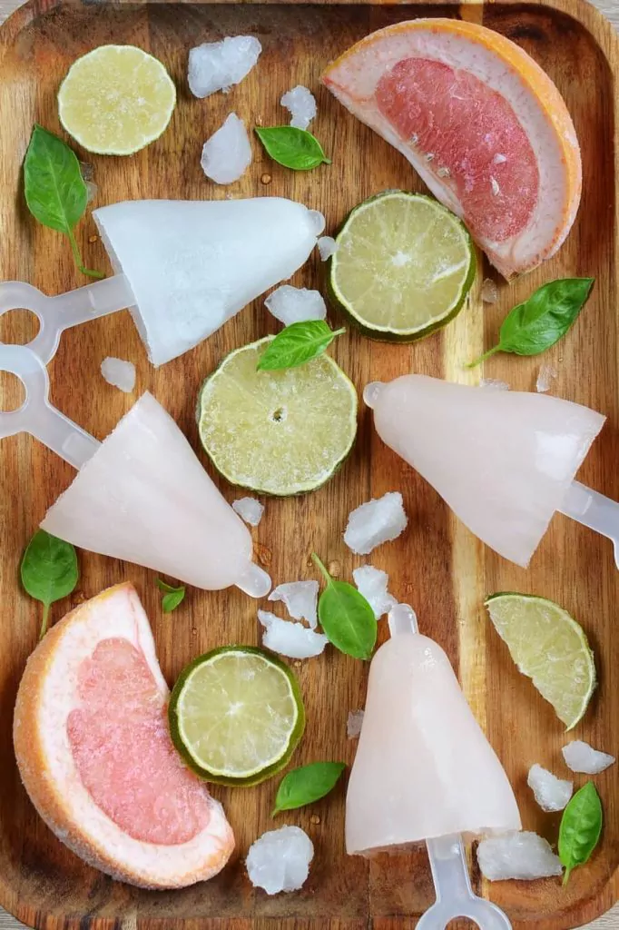 Lime and Grapefruit Daiquiri Pops