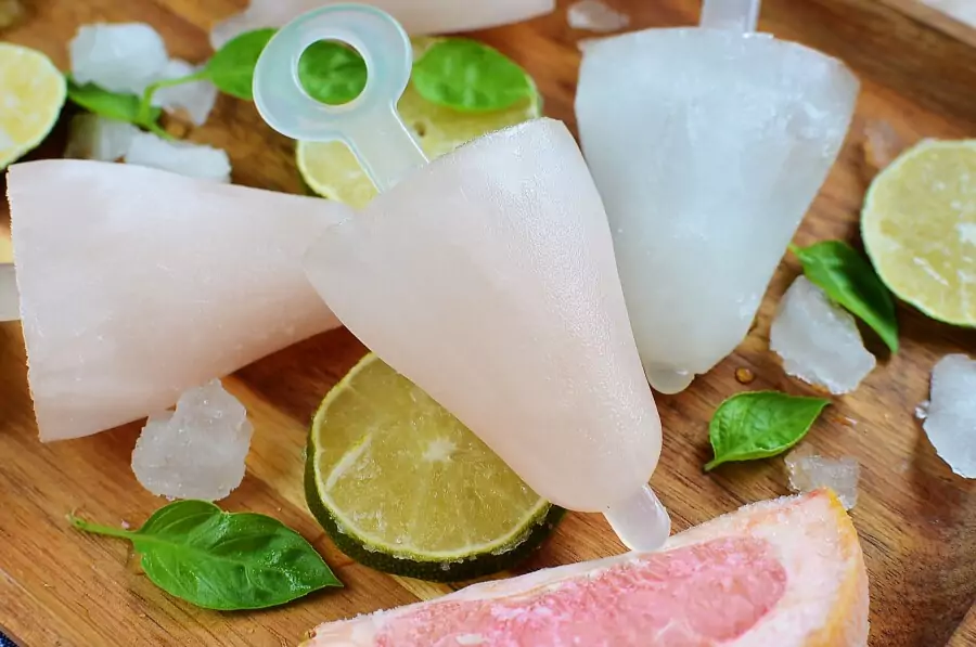 Lime and Grapefruit Daiquiri Pops