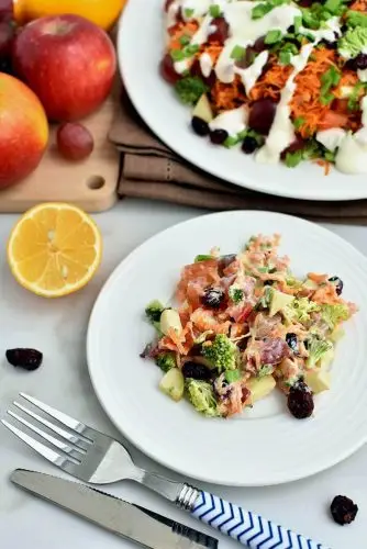 Loaded Broccoli Radish Salad