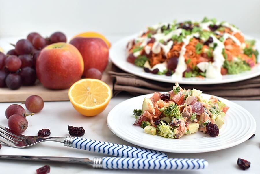 Loaded Broccoli Radish Salad
