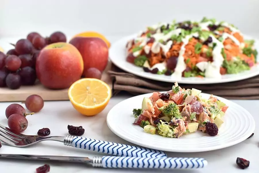 Loaded Broccoli Radish Salad