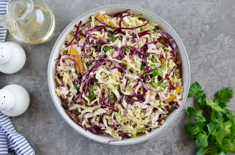 Step 3 - Mardi Gras Slaw
