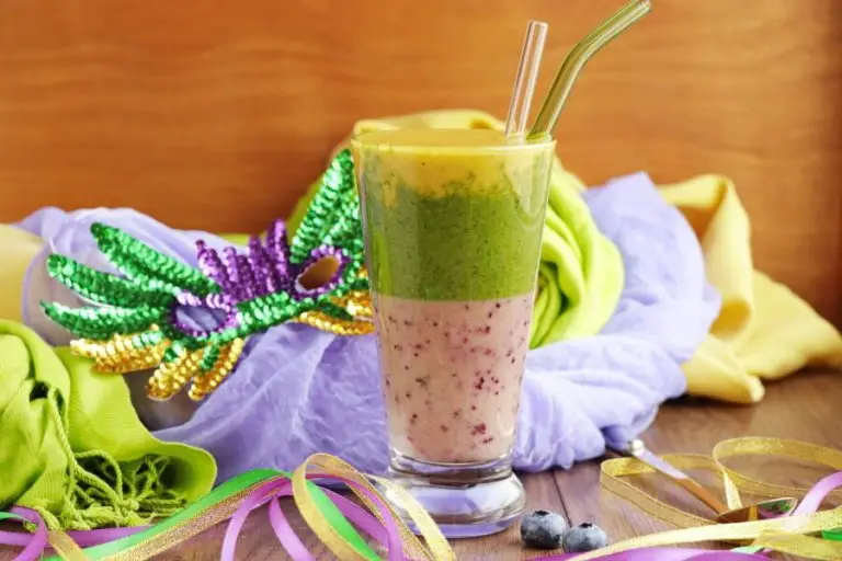 Step 5 - Mardi Gras Smoothie