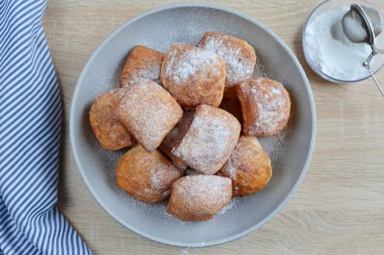 Step 9 - New Orleans Beignets