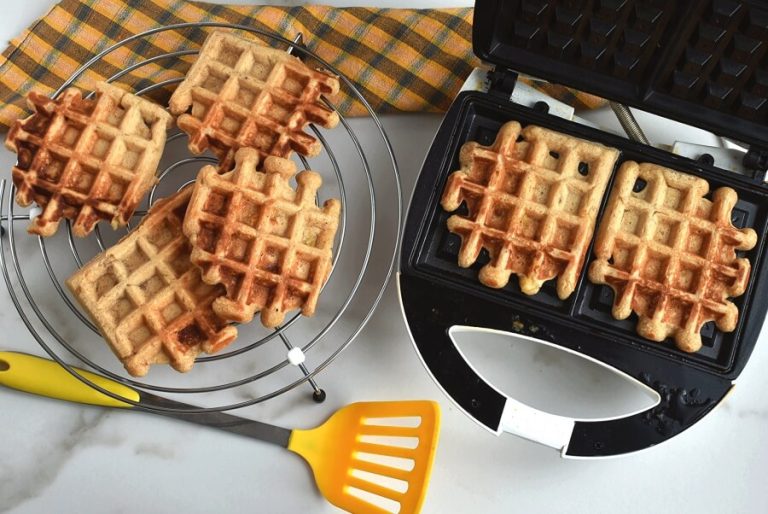 Step 6 - Peanut Butter and Banana Waffles