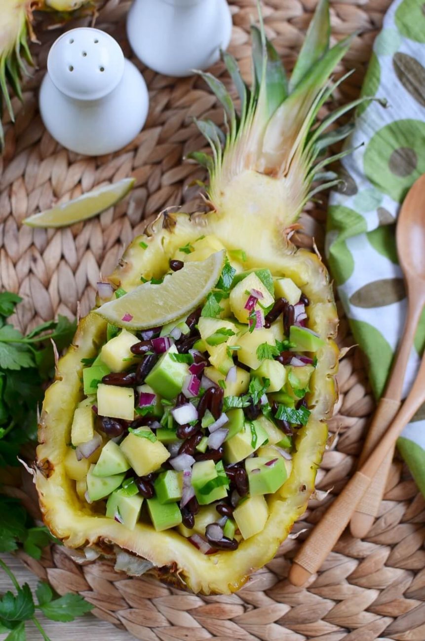 Pineapple, Avocado and Bean Salsa Recipe Cook.me Recipes