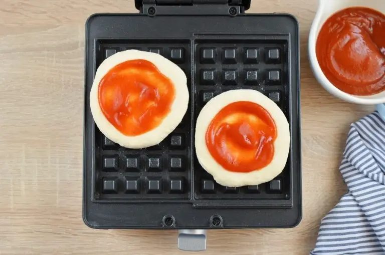 Step 4 - Pizza Waffles