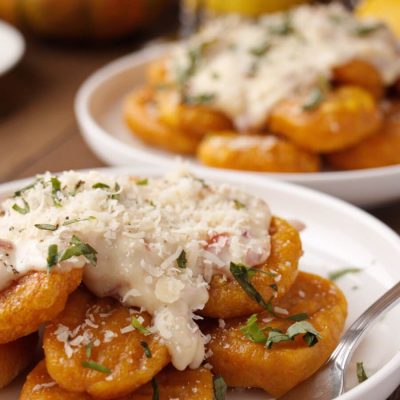 Pumpkin Potato Gnocchi Recipe-Potato and Roasted Pumpkin Gnocchi-Pumpkin-Potato Gnocchi