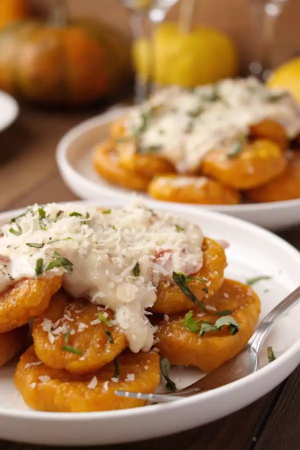 Pumpkin Potato Gnocchi