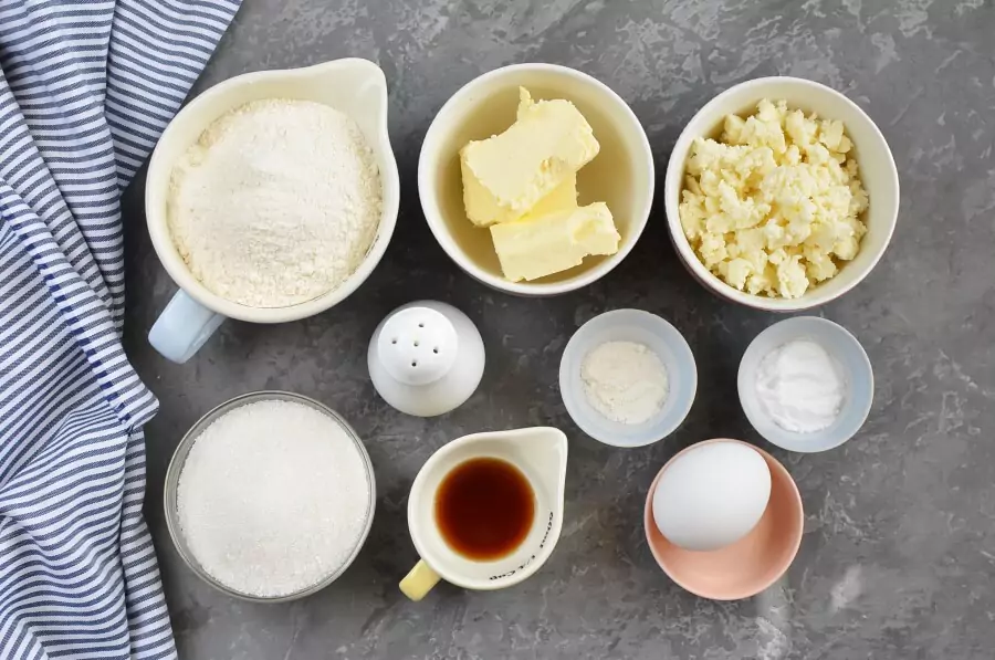 Ingredients for Queso Fresco Sugar Cookies