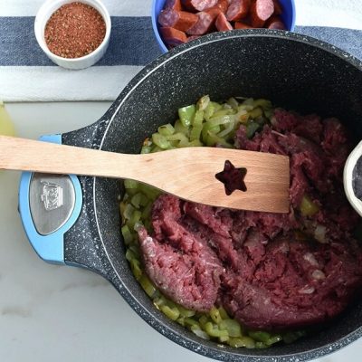 Red Beans and Rice with Ground Beef recipe - step 2