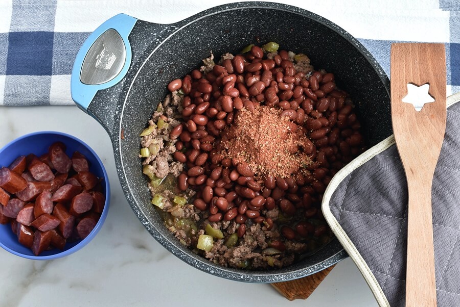Red Beans and Rice with Ground Beef recipe - step 3