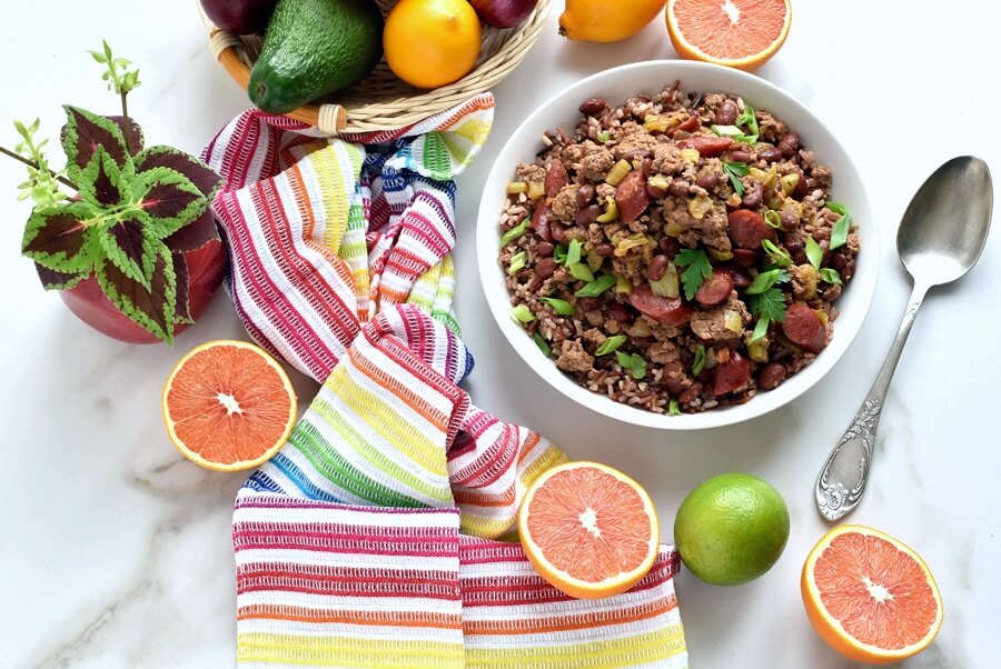 Red Beans and Rice with Ground Beef