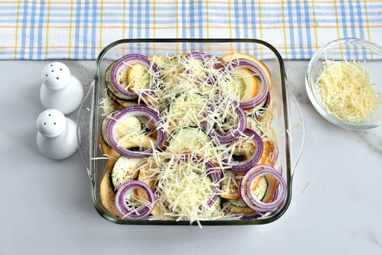 Step 2 - Roasted Squash and Parmesan