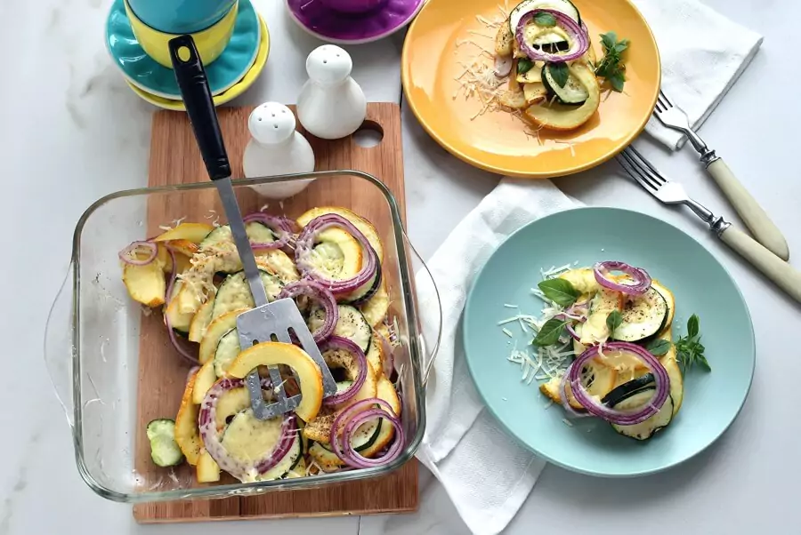 Roasted Squash and Parmesan