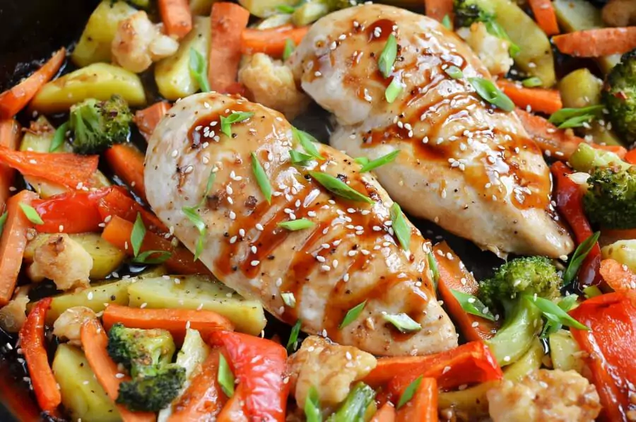 Sheet Pan Hoisin Chicken