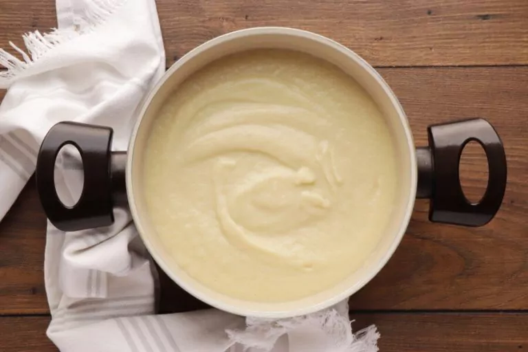 Step 5 - Cauliflower Soup with Frizzled Leeks and Capers