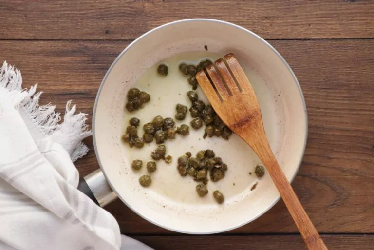 Step 10 - Cauliflower Soup with Frizzled Leeks and Capers