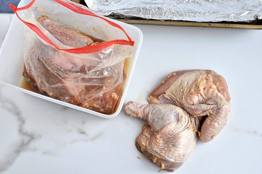 Soy Sauce and Citrus Marinated Chicken recipe - step 3