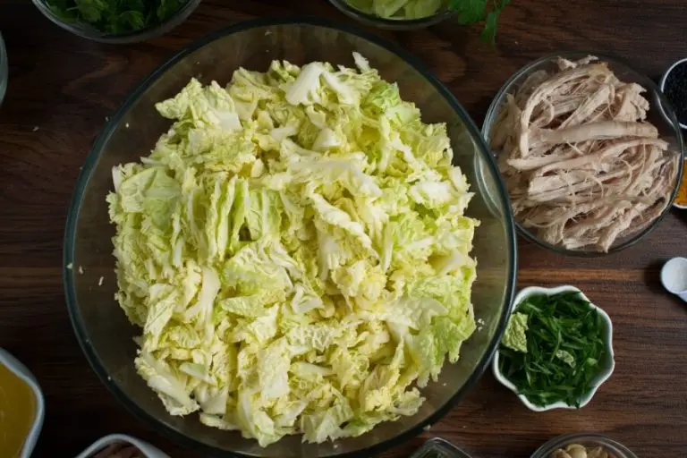 Step 1 - Spicy Cabbage Salad with Turkey and Peanuts