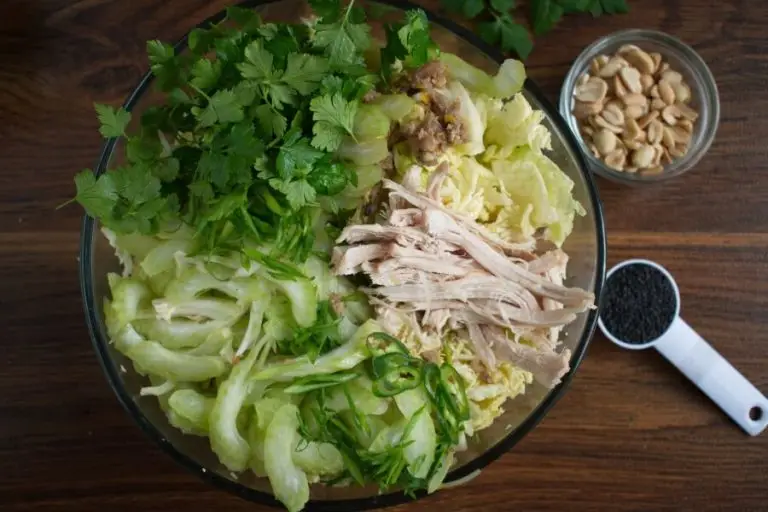 Step 3 - Spicy Cabbage Salad with Turkey and Peanuts
