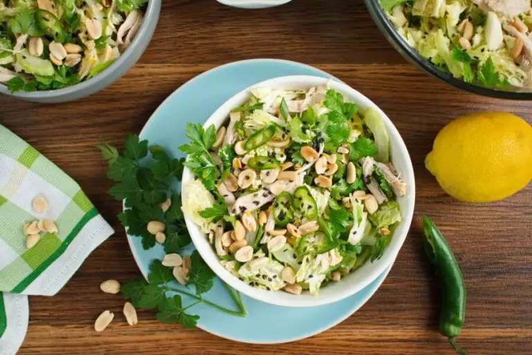 Step 4 - Spicy Cabbage Salad with Turkey and Peanuts