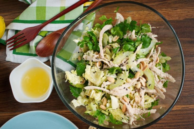 Step 3 - Spicy Cabbage Salad with Turkey and Peanuts
