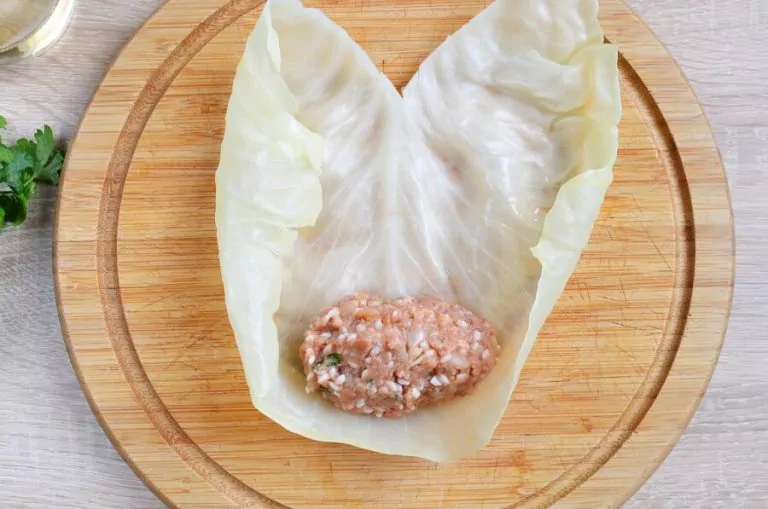 Step 6 - Stuffed Cabbage