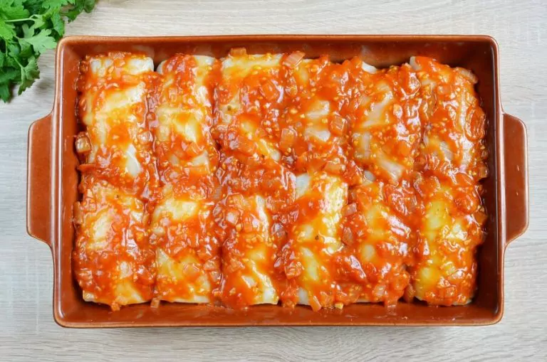 Step 6 - Stuffed Cabbage