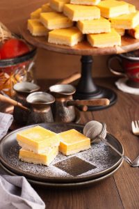 Tangerine Ricotta Bars