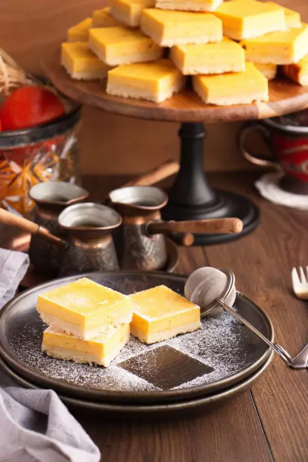 Tangerine Ricotta Bars