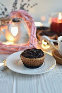 Triple Chocolate Mini Cheesecakes